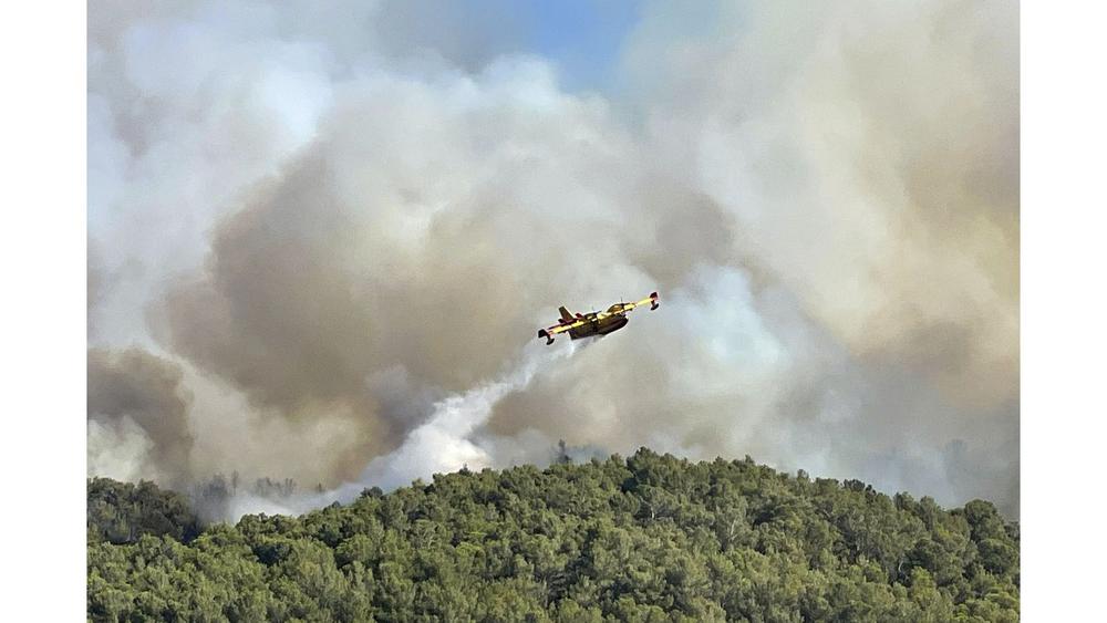 Grote brand in de Aude
