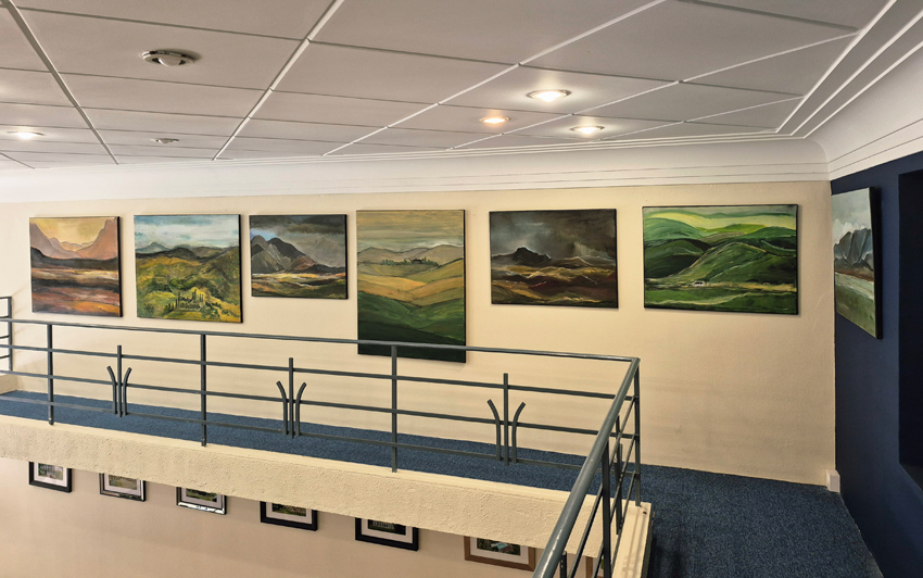 Expositie Marike Koot in Carcassonne