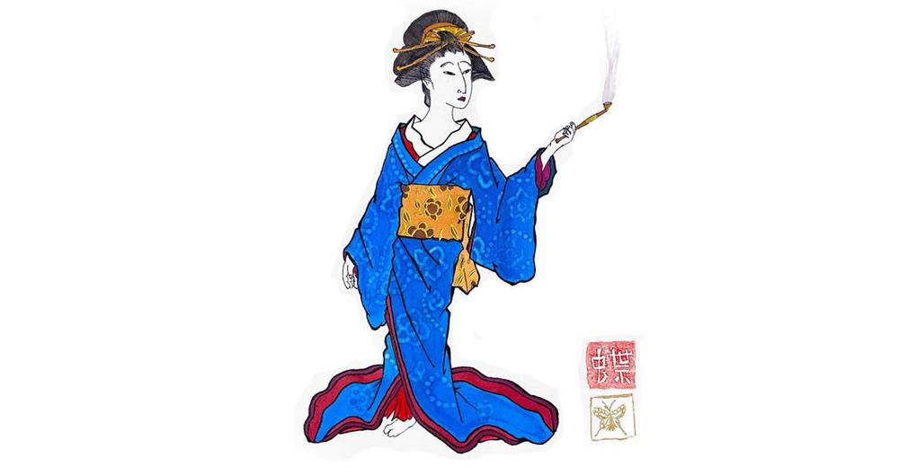 Brian en de wereld van de Geisha.